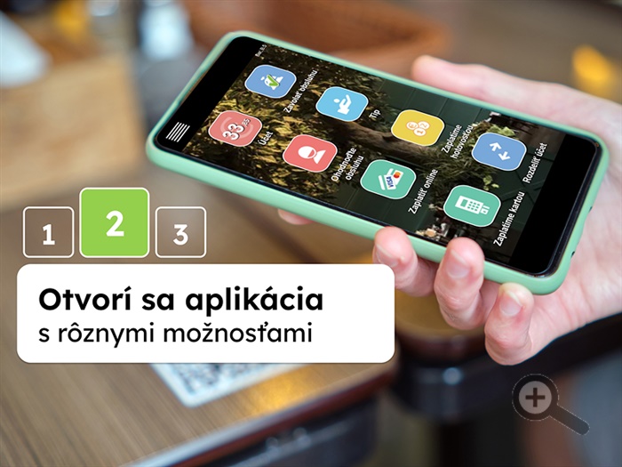Zobrazí se možnosti